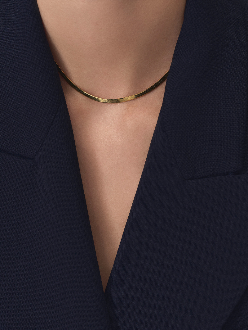 Herringbone Chain Necklace
