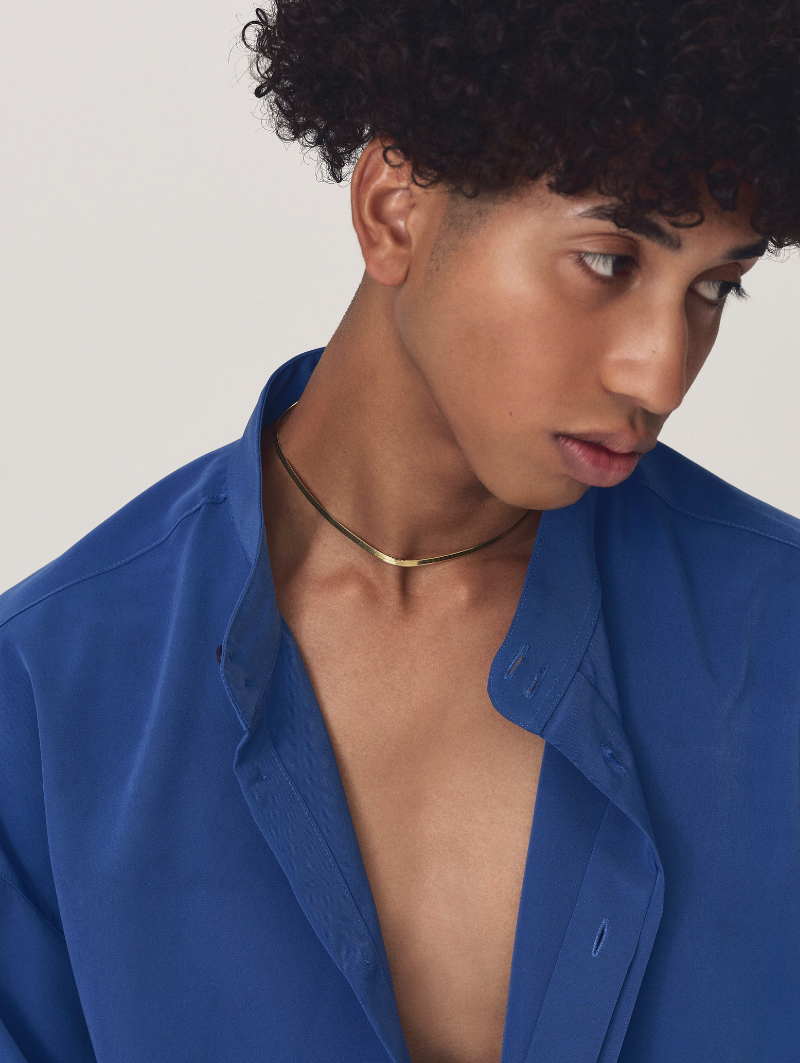 Herringbone Chain Necklace
