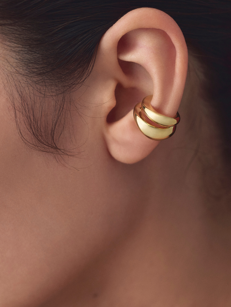 Orbit Double Ear Cuff