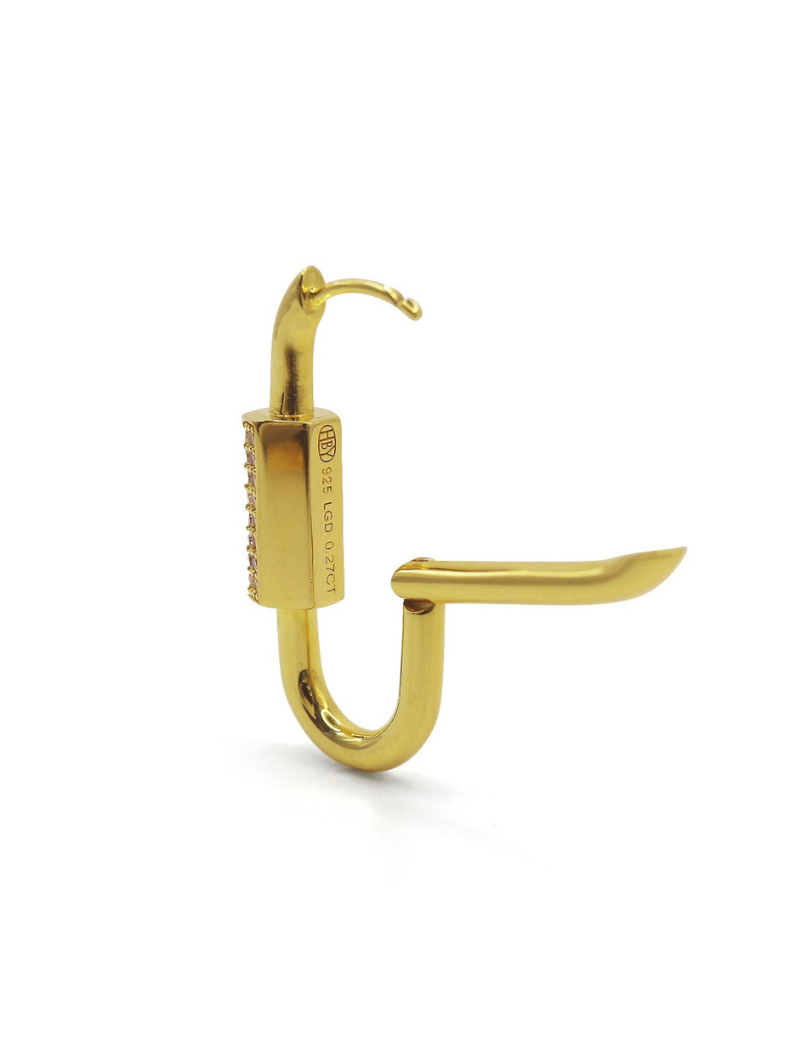 Gleam Bar Hoop Pierce