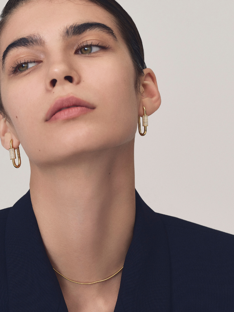 Gleam Bar Hoop Pierce