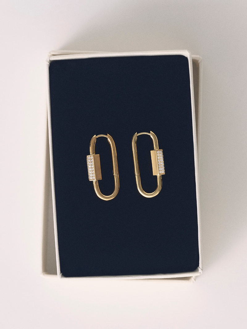 Gleam Bar Hoop Pierce